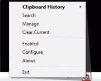 ClipX roll up menu