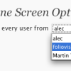 FV Clone Screen Options
