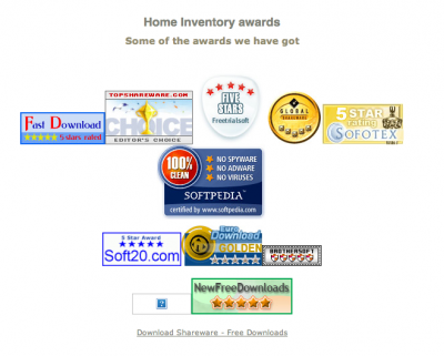 inventory builder fake awards