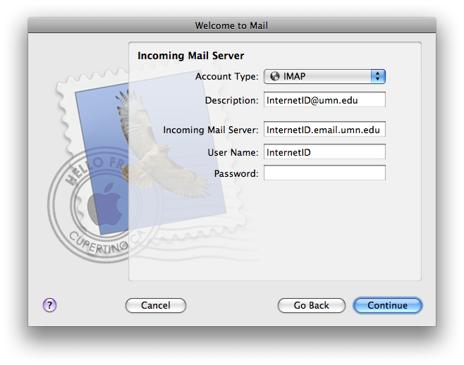 Imap Apple Mail