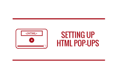 Video Actions: HTML Pop-ups
