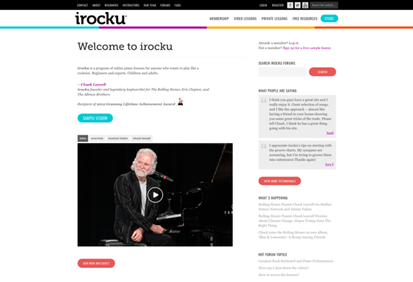 irocku-home-page