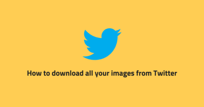 How to download all the photos from your Twitter account
