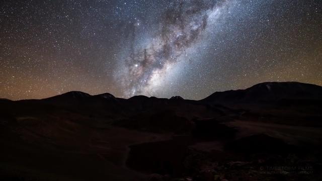 Night sky above the Atacama desert