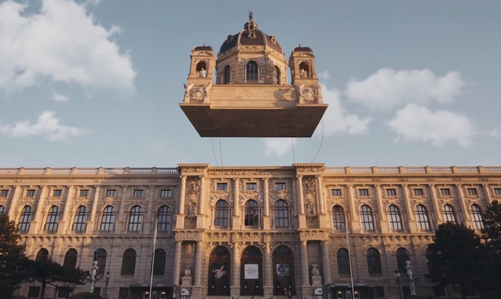 Maria-Theresien-Platz in Vienna, Austria