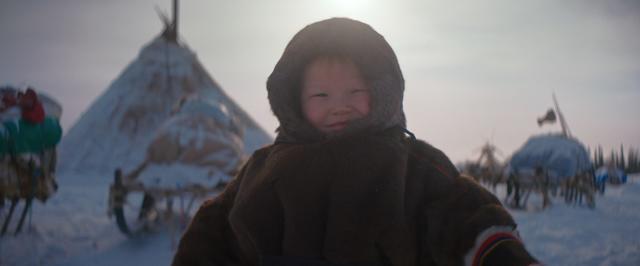 A Nenet kid in North Siberia