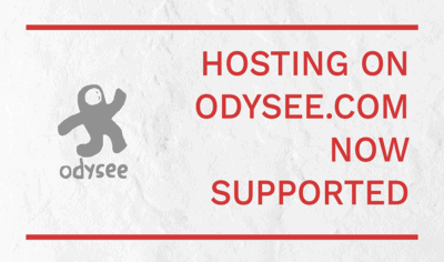 FV Player Supports YouTube Alternatives: Odysee