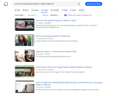 Video Search Bias: Absolutely Dominated by YouTube, No Odysee to be found anywhere