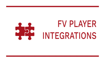 FV Player Integrations