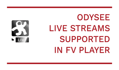 Odysee Live Streams Supported