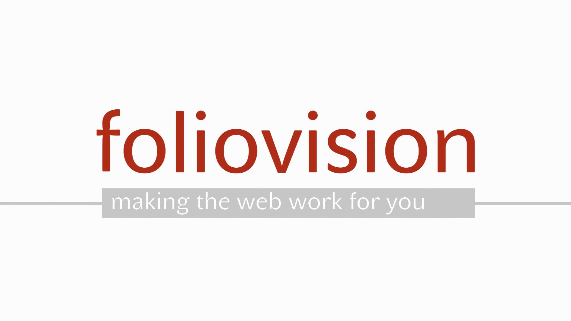Foliovision Promo Video