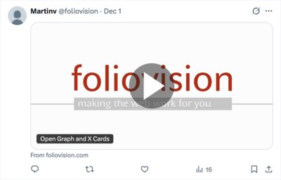 x foliovision summary card with large image with play icon